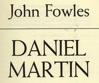 Daniel Martin - 1st Edition/1st Printing