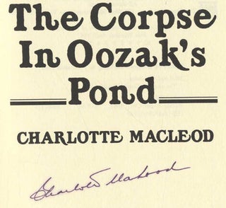 The Corpse In Oozak's Pond - 1st Edition/1st Printing