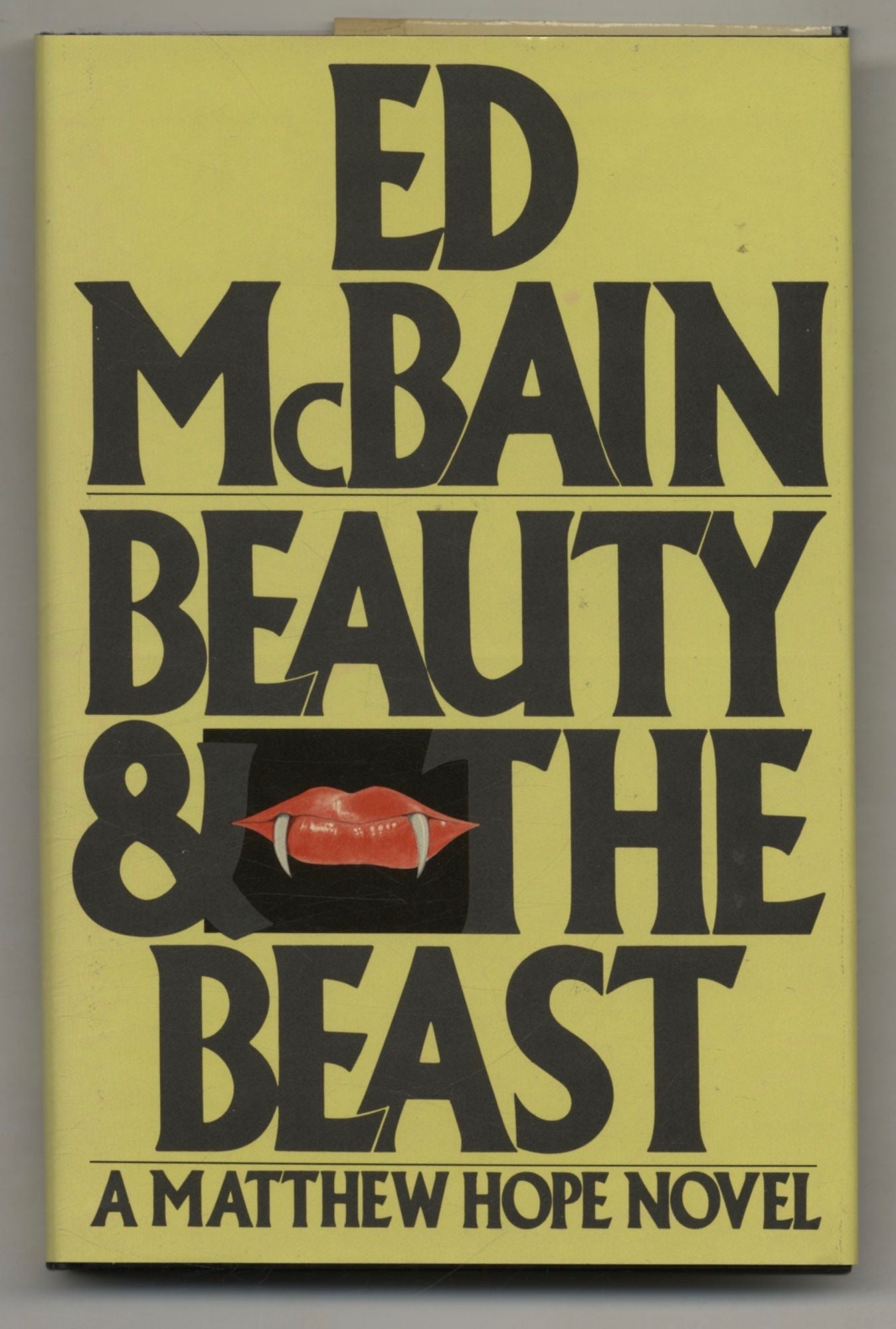 Book #101100 Beauty And The Beast - 1st Edition/1st Printing. Ed McBain, Evan Hunter.