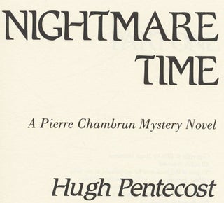 Nightmare Time - 1st Edition/1st Printing