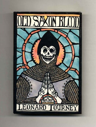 Book #101654 Old Saxon Blood - 1st Edition/1st Printing. Leonard Tourney