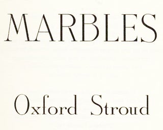 Marbles - 1st Edition/1st Printing