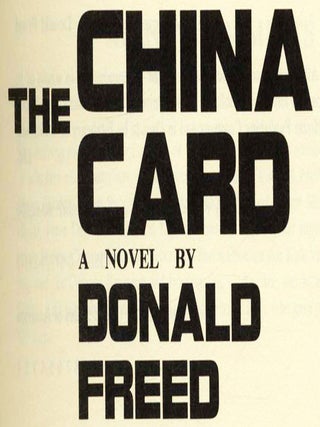 China Card - 1st Edition/1st Printing