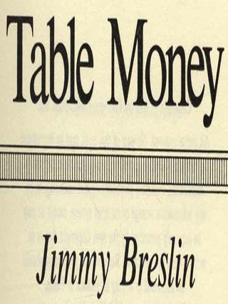 Table Money - 1st Edition/1st Printing
