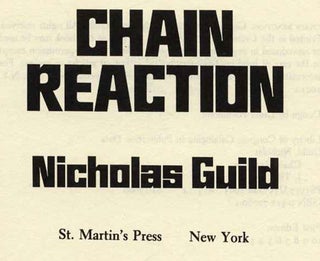 Chain Reaction - 1st Edition/1st Printing