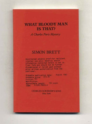 Book #105471 What Bloody Man Is That? Simon Brett