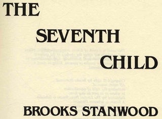 The Seventh Child - 1st Edition/1st Printing