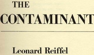 The Contaminent - 1st Edition/1st Printing