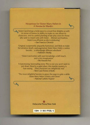 Advant Of Dying - 1st Edition/1st Printing