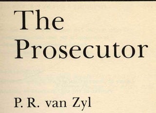 The Prosecutor - 1st Edition/1st Printing
