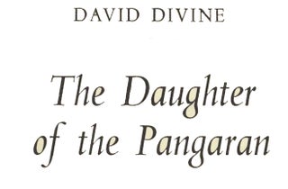 The Daughter Of The Pangaran