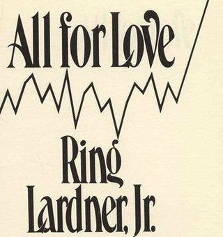 All For Love - 1st Edition/1st Printing