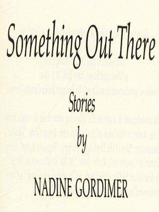 Something Out There
