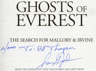 Ghosts Of Everest, The Search For Mallory & Irvine - 1st Edition/1st Printing