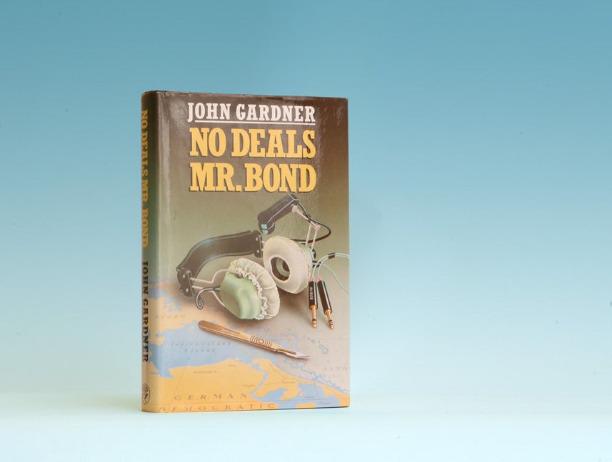 Book #13425 No Deals, Mr. Bond - 1st Edition/1st Printing. John Gardner.