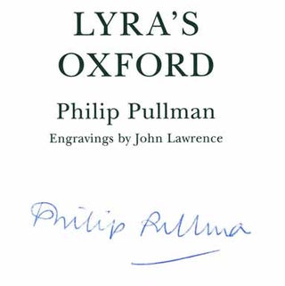 Lyra's Oxford - 1st Edition/1st Printing