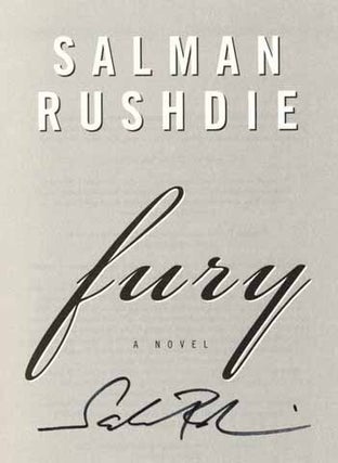 Fury - 1st US Edition/1st Printing