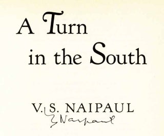 A Turn in the South - 1st Edition/1st Printing