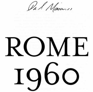Rome 1960: The Olympics That Changed the World - 1st Edition/1st Printing
