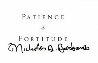 Patience & Fortitude: a Roving Chronicle of Book People, Book Places, and Book Culture - 1st Edition/1st Printing