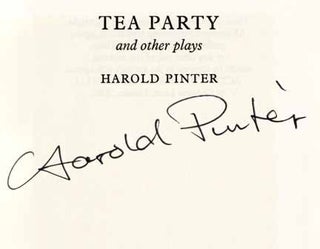Tea Party And Other Plays - 1st Edition/1st Printing