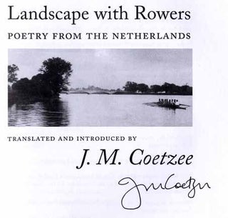 Landscape with Rowers: Poetry From The Netherlands - 1st Edition/1st Printing