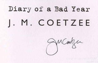 Diary Of A Bad Year - 1st Edition/1st Printing