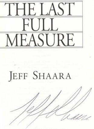 The Last Full Measure