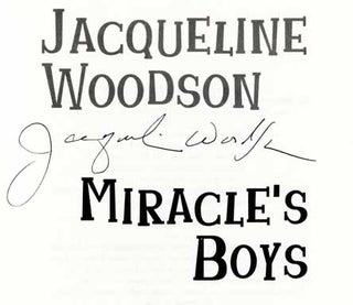 Miracle's Boys - 1st Edition/1st Printing