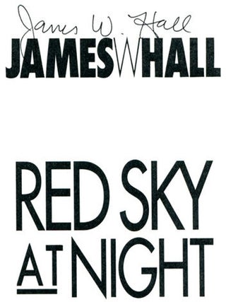 Red Sky at Night - 1st Edition/1st Printing