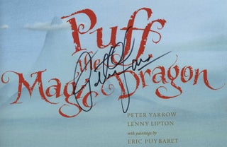 Book #15572 Puff, the Magic Dragon - 1st Edition/1st Printing. Peter Yarrow, Lenny Lipton