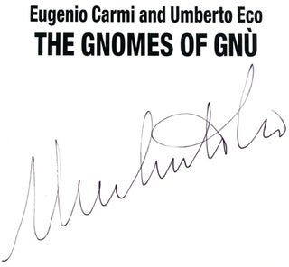 The Gnomes Of Gnù - 1st English Language Edition