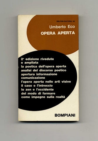 Opera Aperta | Umberto Eco | Books Tell You Why, Inc