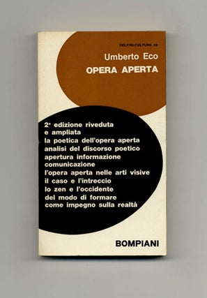 Book #15635 Opera Aperta. Umberto Eco