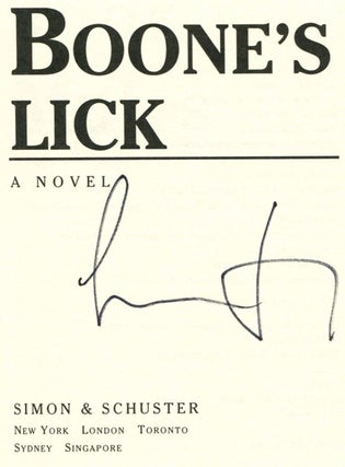 Boone's Lick - 1st Edition/1st Printing. Larry McMurtry.