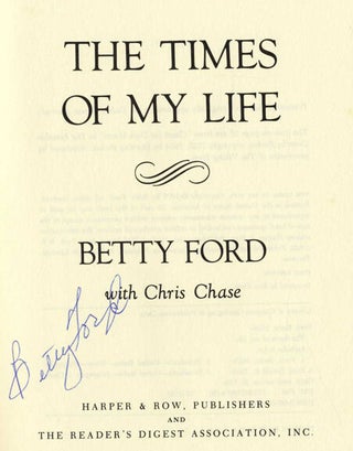 The Times Of My Life - 1st Edition/1st Printing