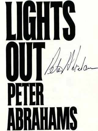 Lights Out - 1st Edition/1st Printing
