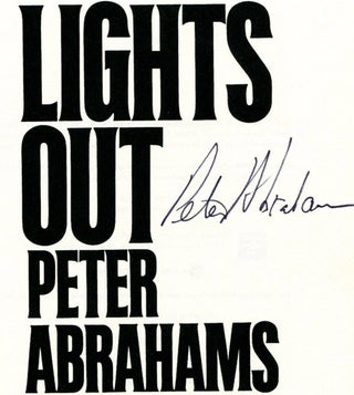 Lights Out - 1st Edition/1st Printing