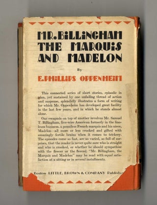 Mr. Billingham, the Marquis and Madelon