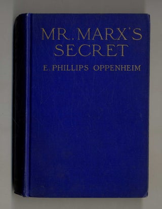 Book #160184 Mr. Marx's Secret. E. Phillips Oppenheim