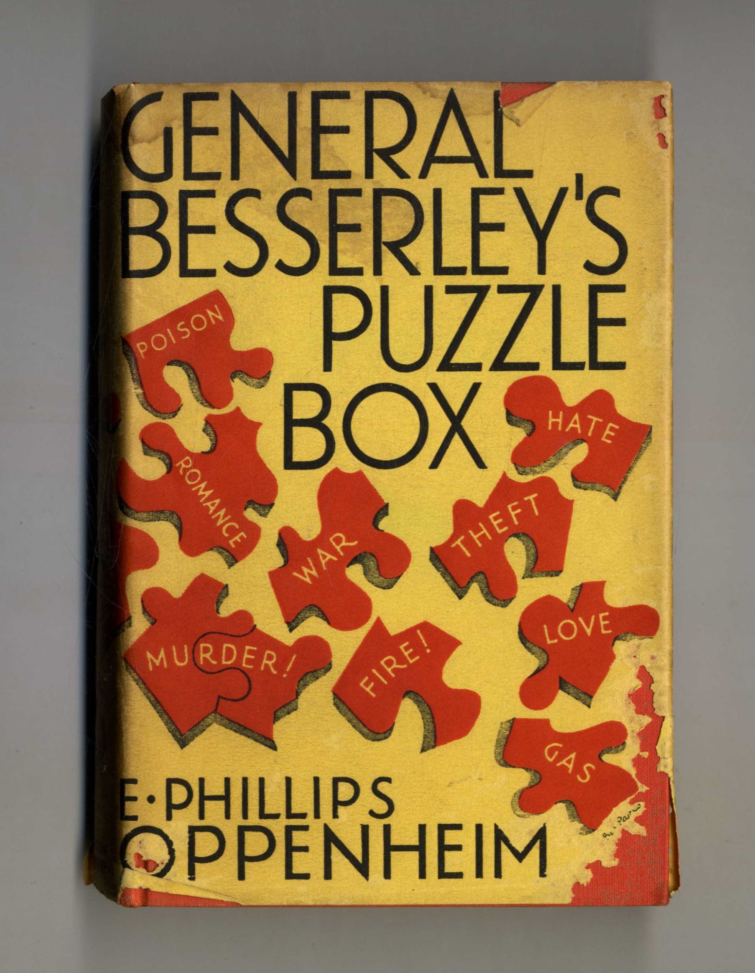 Book #160186 General Besserley's Puzzle Box. E. Phillips Oppenheim.
