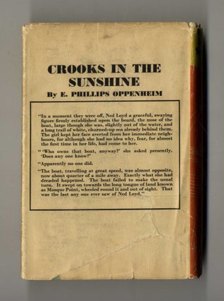 Crooks in the Sunshine - 1st Edition/1st Printing