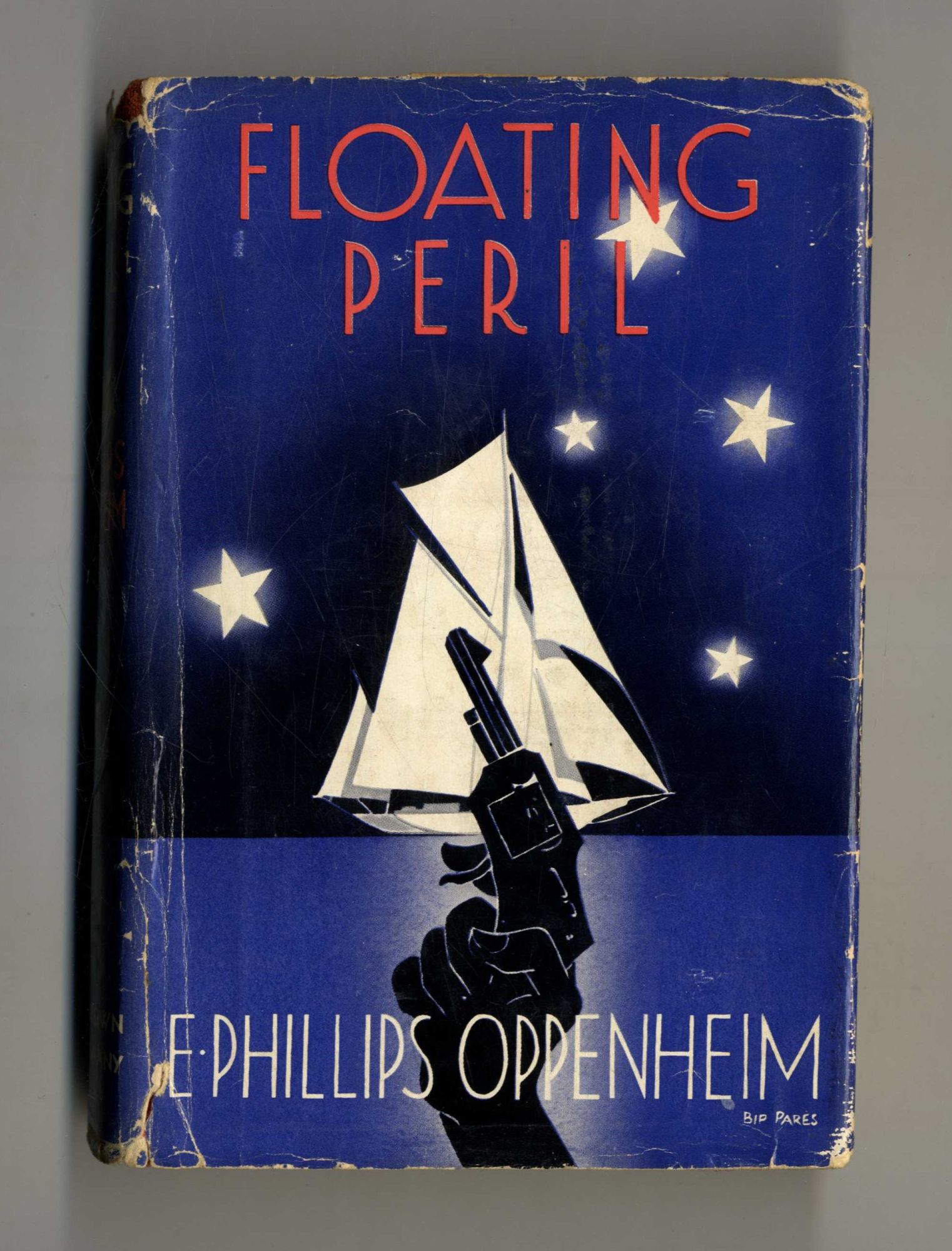 Book #160290 Floating Peril 1st Edition/1st Printing. E. Phillips Oppenheim.