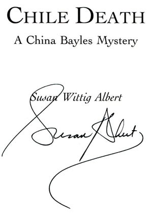 Chile Death - 1st Edition/1st Printing
