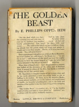 The Golden Beast 1st Edition/1st Printing