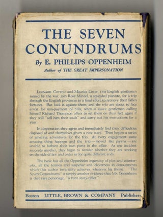 The Seven Conundrums 1st Edition/1st Printing