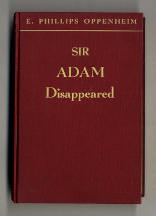 Sir Adam Disappeared - 1st Edition/1st Printing