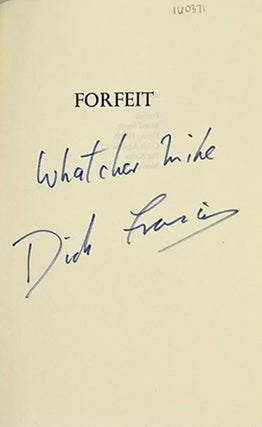 Forfeit - 1st US Edition/1st Printing