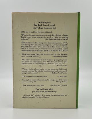 Forfeit - 1st US Edition/1st Printing