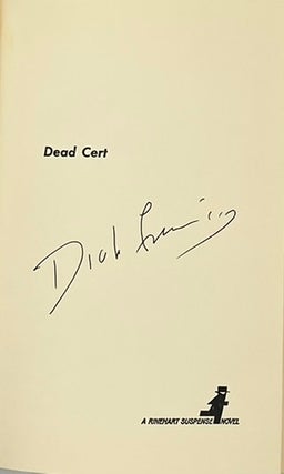 Dead Cert 1st Edition/1st Printing